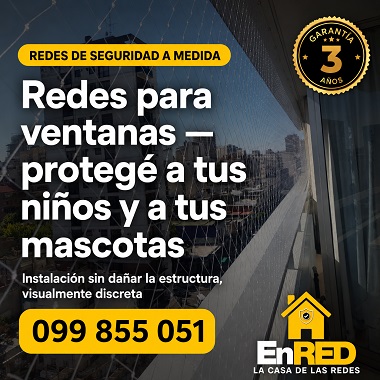 Redes para Balcones y Ventanas