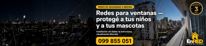 Redes para Balcones y Ventanas