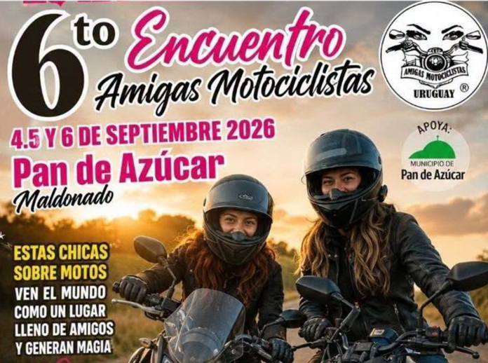 Encuentro de Amigas Motociclistas en Pan de Azúcar